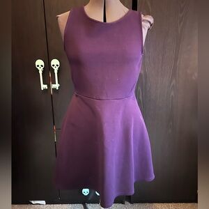 Purple dress